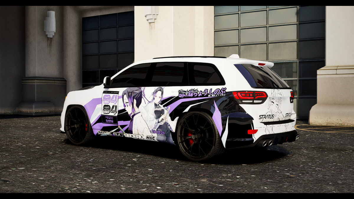 Trackhack Full Design Jeep Trackhawk Maxton Design Debadged | FiveM SUV Livery Mod – Capos ...