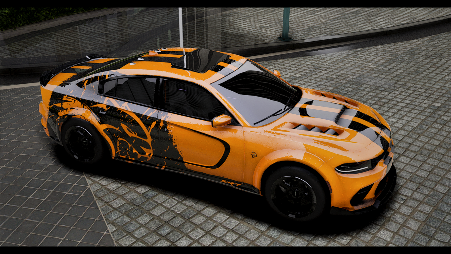 Dodge Charger Hellcat Livery 2023 | Livery