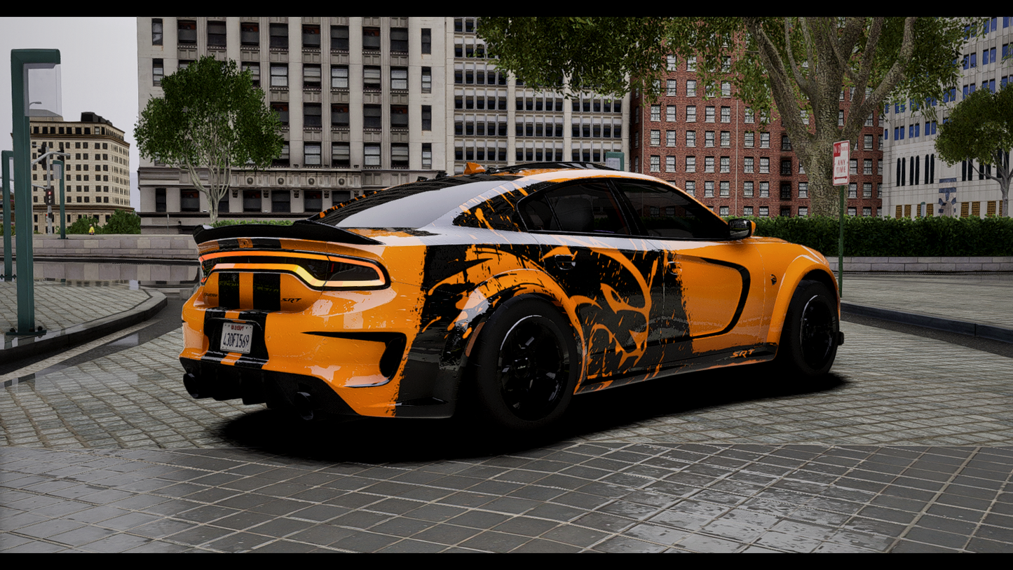 Dodge Charger Hellcat Livery 2023 | Livery