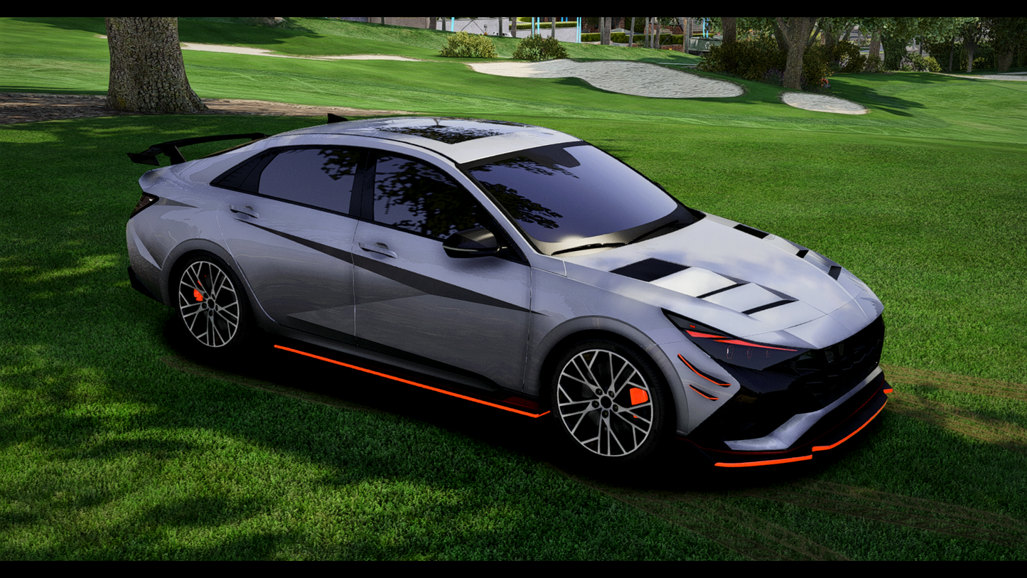 Hyundai Elantra N Custom | Debadged