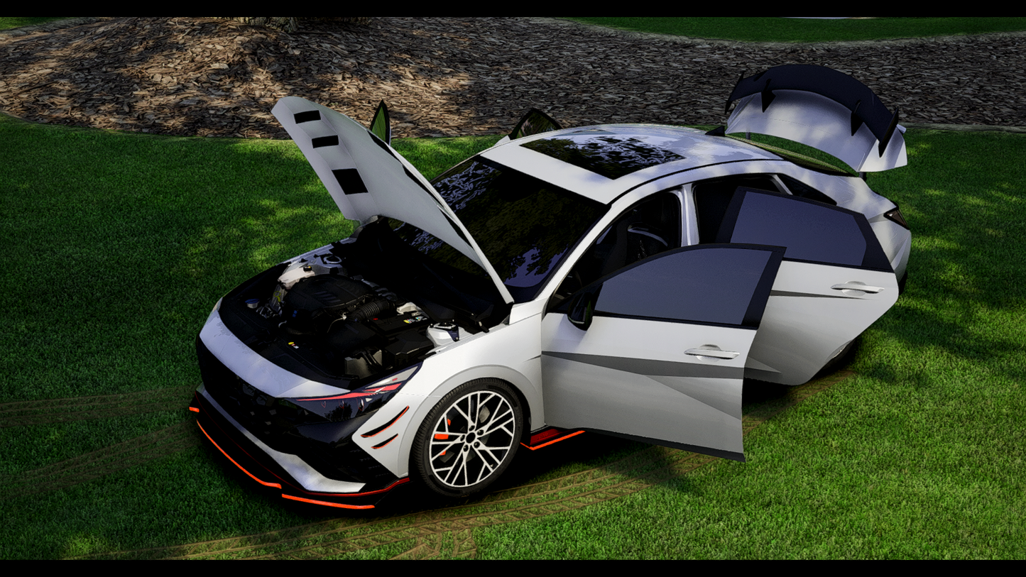 Hyundai Elantra N Custom | Debadged