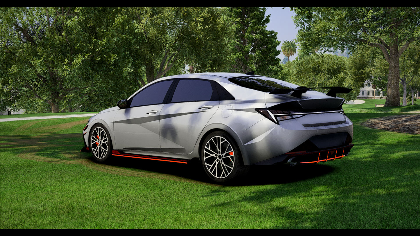 Hyundai Elantra N Custom | Debadged