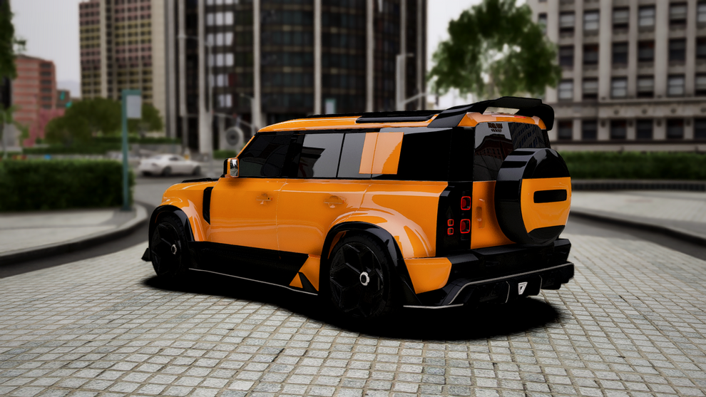 Land Rover Defender 110 Venuum Debadged | FiveM Luxury SUV Mod – Capos ...