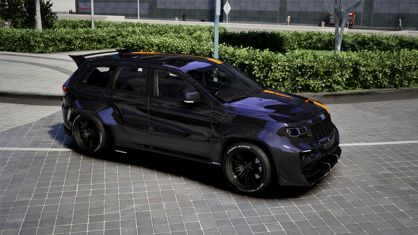 Jeep Trackhawk SRT8 Mansory Edition | Debadged