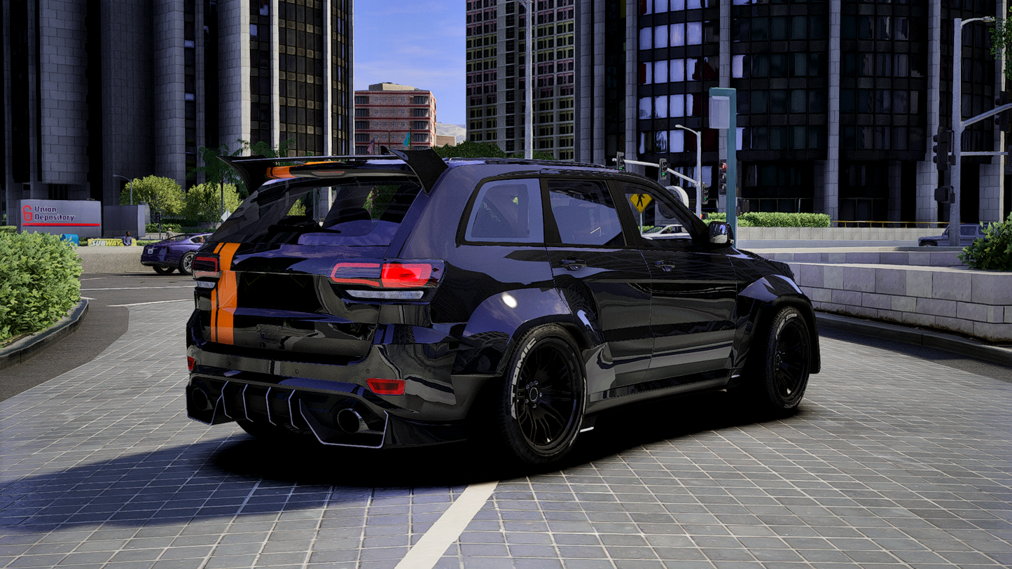 Jeep Trackhawk SRT8 Mansory Edition | Debadged