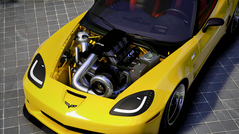 2009 Corvette C6 Street Build for FiveM | Custom Sports Car Mod – Capos ...