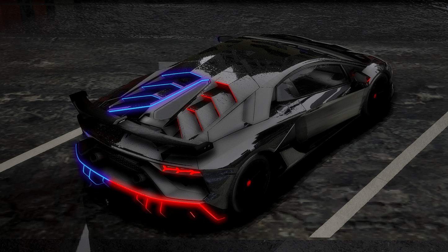 Lamborghini SVJ LEO PD Modern Lights