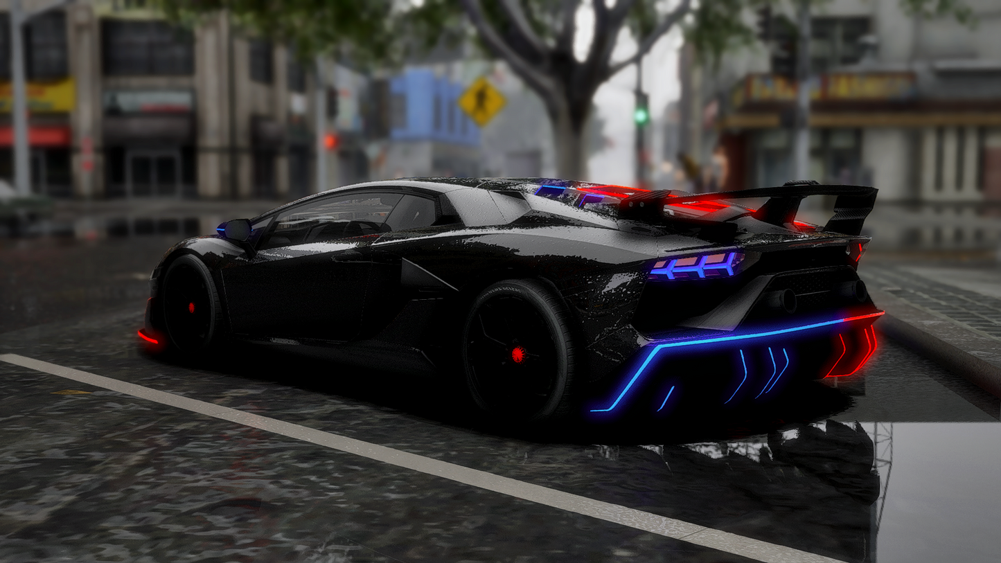 Lamborghini SVJ LEO PD Modern Lights