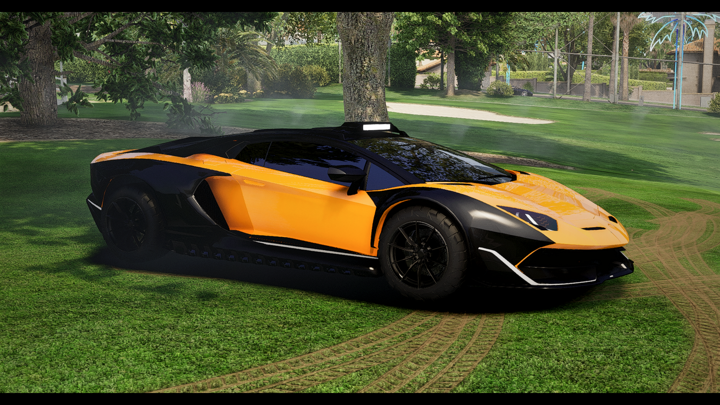 Lamborgini Aventador SVJ Sterrato Offroad | Debadged