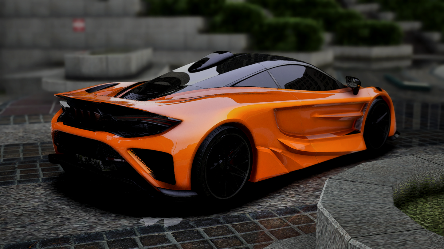 McLaren 765LT Abflug Twin Turbo [+3 Liveries] | Debadged