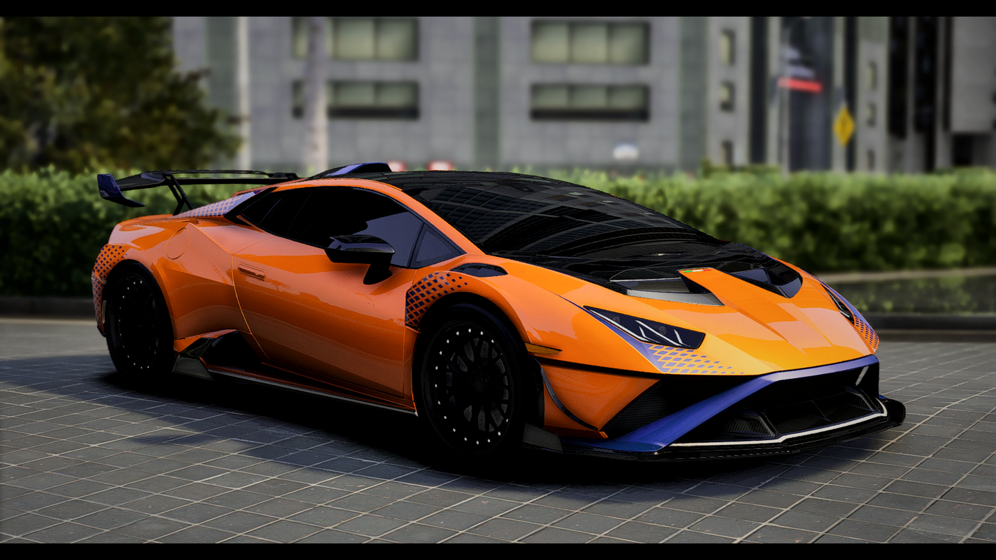 Lamborghini Huracan STO Vorsteiner | Debadged