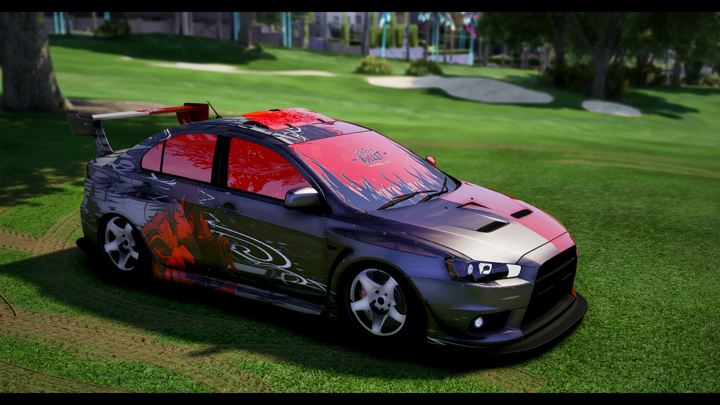 Mitsubishi Evo X Widebody | Debadged | Livery