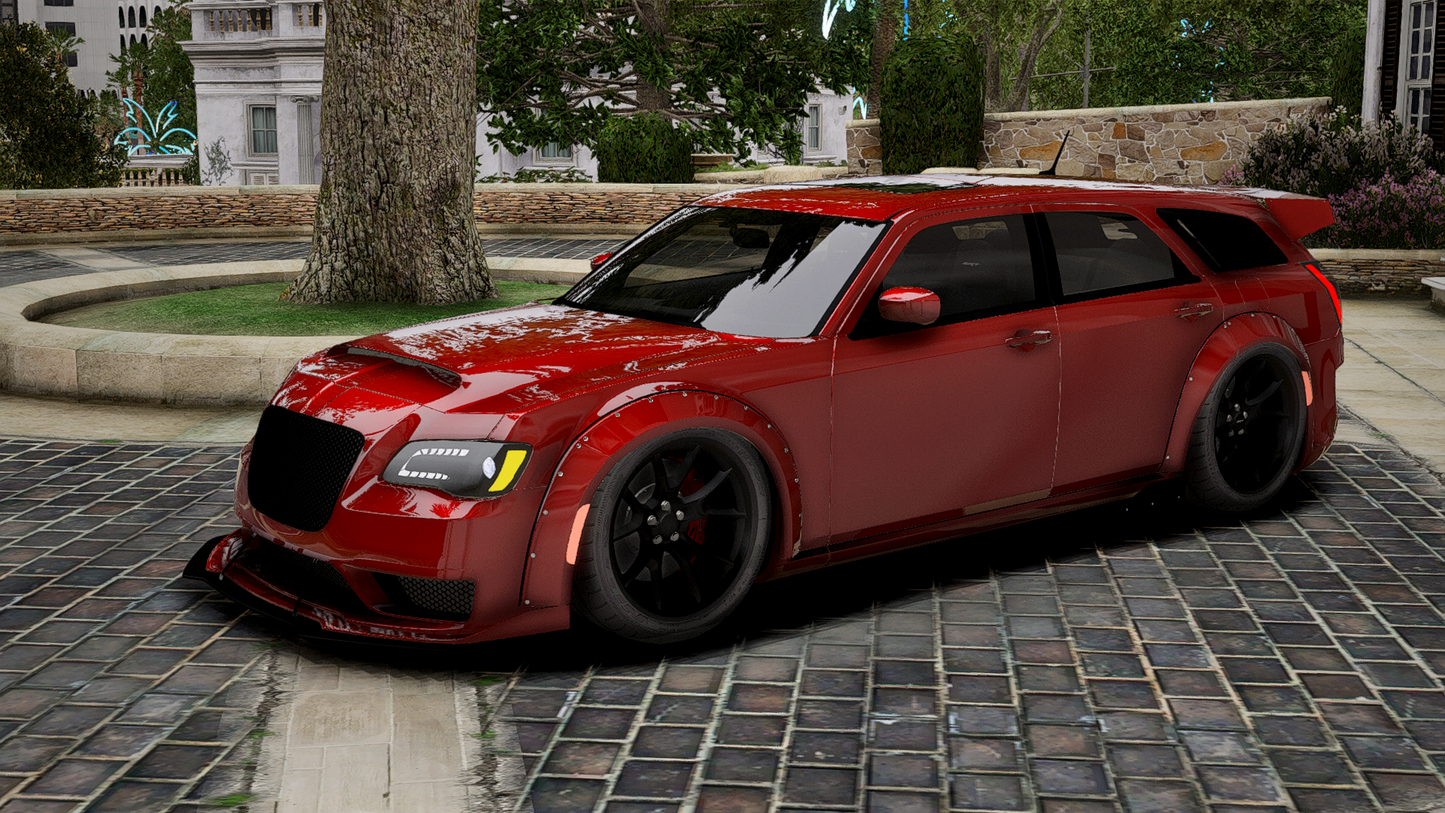 Chrysler 300C Hellcat Magnum Widebody 2008 | Debadged