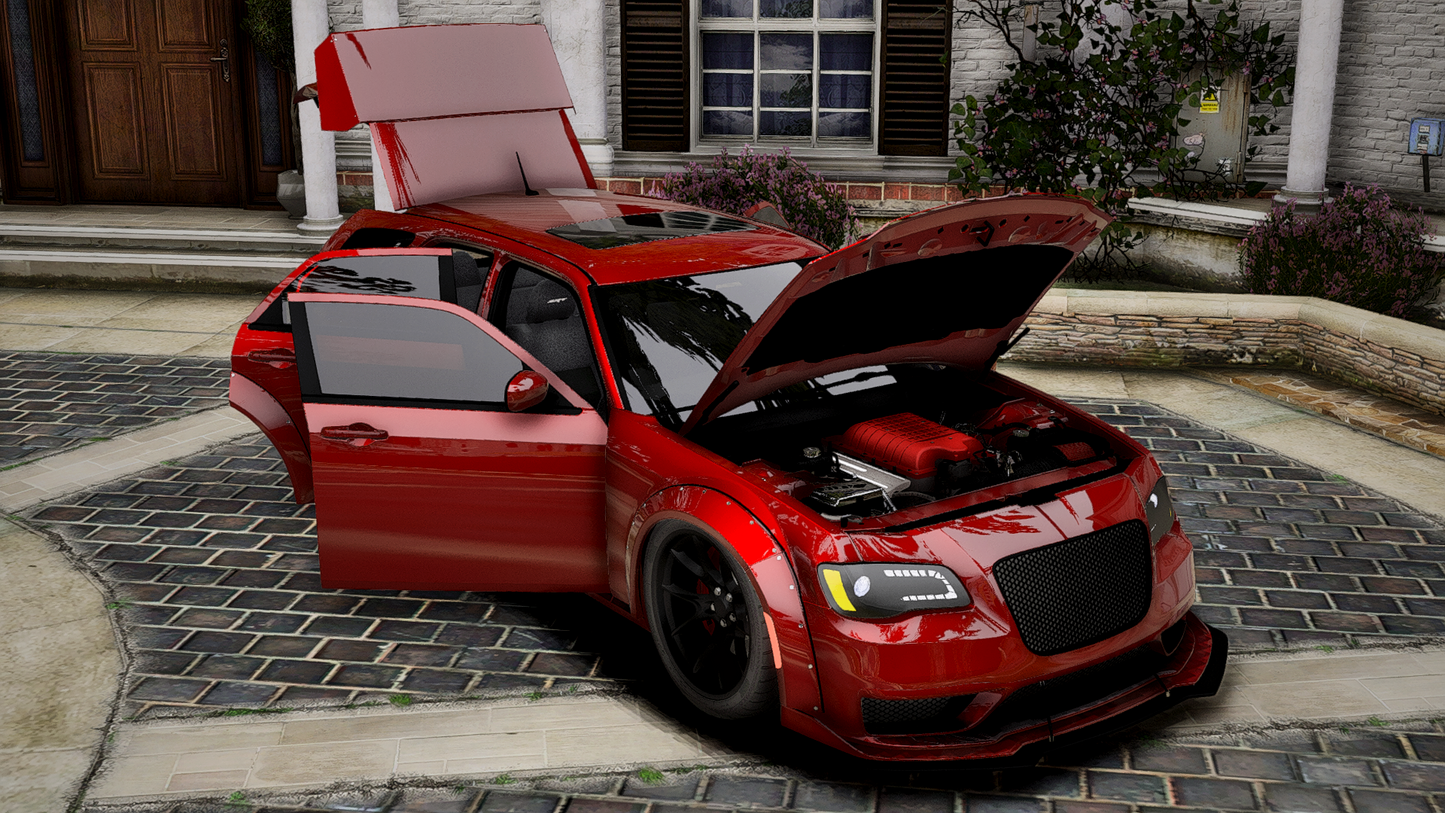 Chrysler 300C Hellcat Magnum Widebody 2008 | Debadged