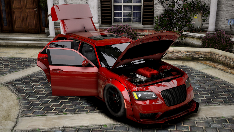 Chrysler 300C Hellcat Magnum Widebody 2008 | Debadged – Capos FiveM ...