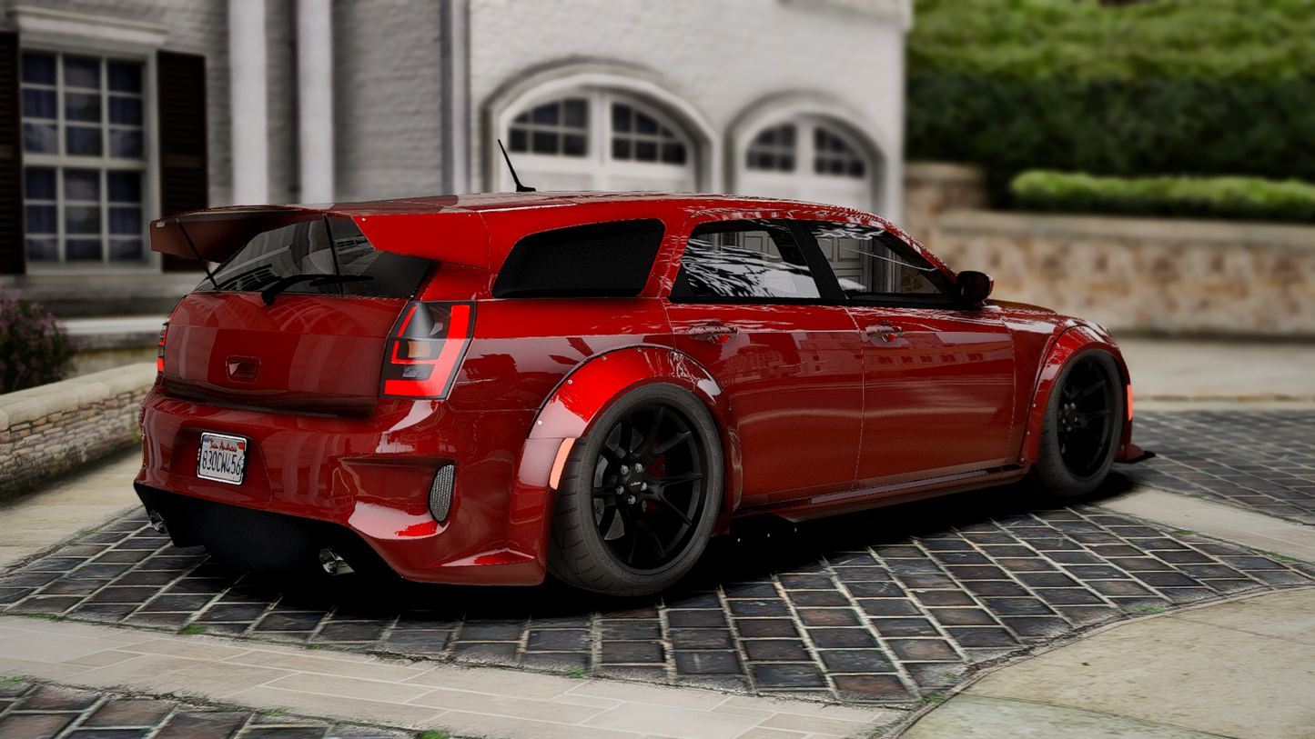 Chrysler 300C Hellcat Magnum Widebody 2008 | Debadged