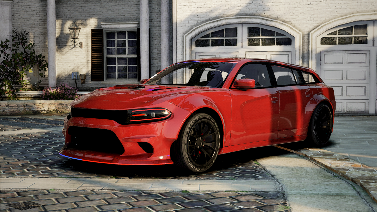 Dodge Charger SRT Wagon Modern Lights | Debadged