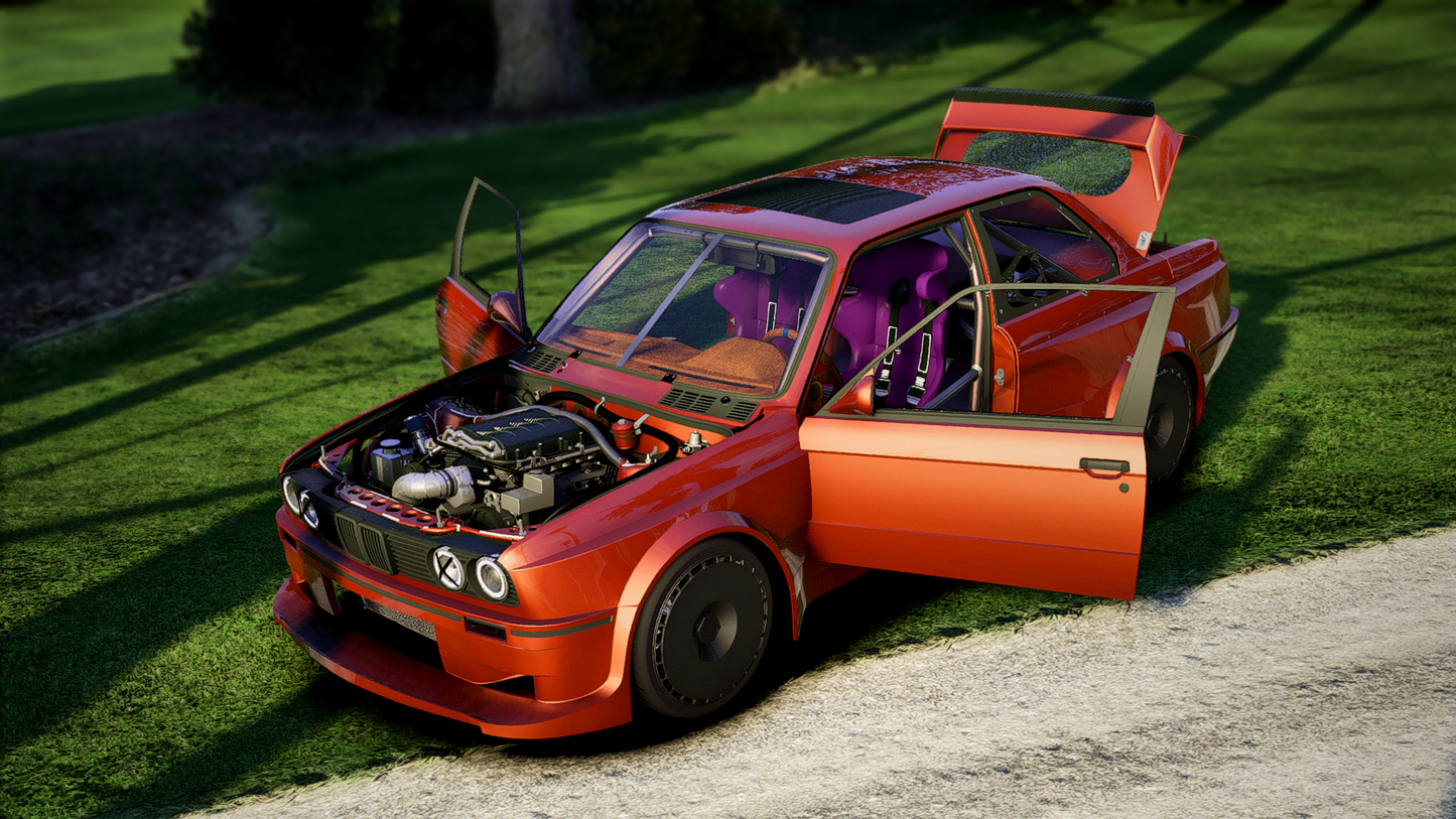 BMW M3 E30 Widebody | Debadged