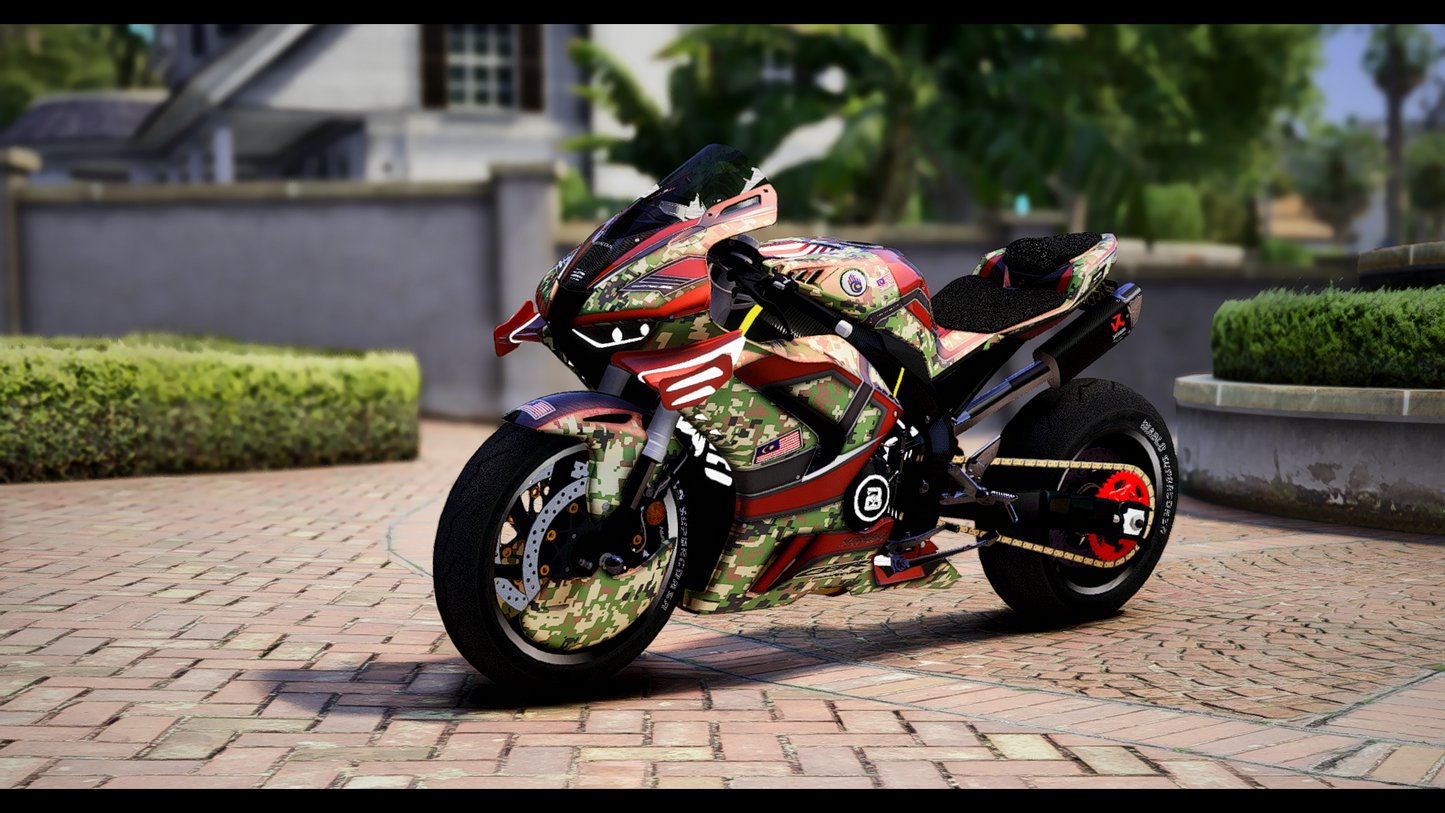 Custom Honda CBR1000RR-R Stretched [+46 Tuning Parts] | Debadged