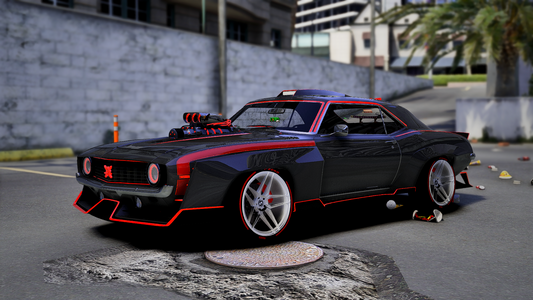 1969 Chevrolet Camaro Onepiece Edition [+48 Tuning Parts] | Debadged