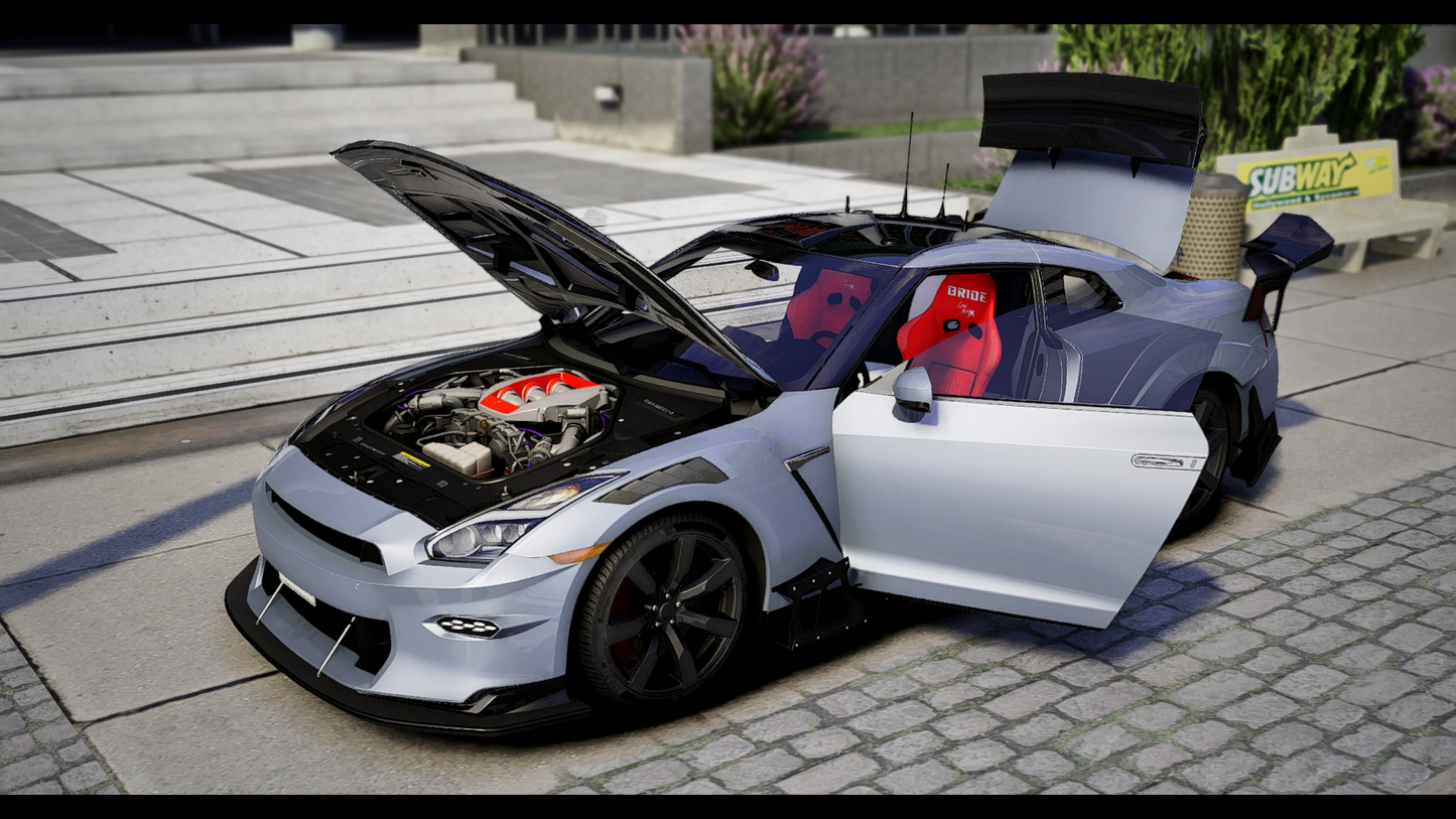 Nissan GTR R35 [420+Tuning Parts - Liveries] | Debadged