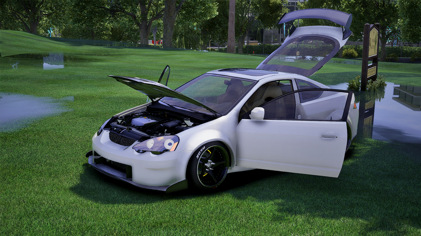 ACURA HUNDAH RZX Widebody Performance | Debadged