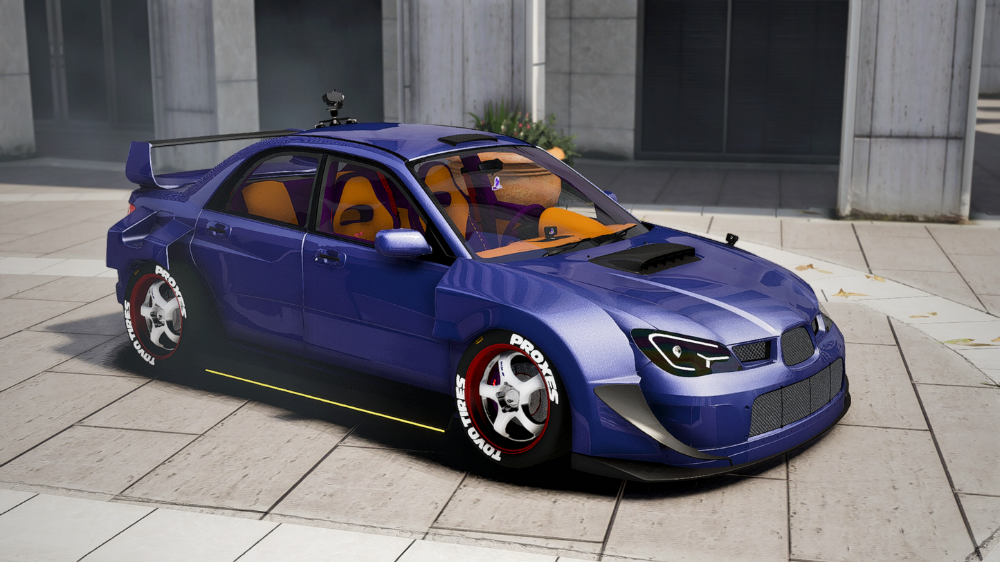 Subaru WRZ Widebody | Debadged
