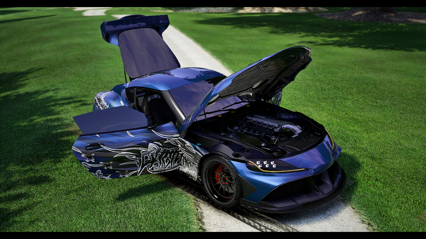 Toyota Supra A90 MK5 Keyvany | Debadged