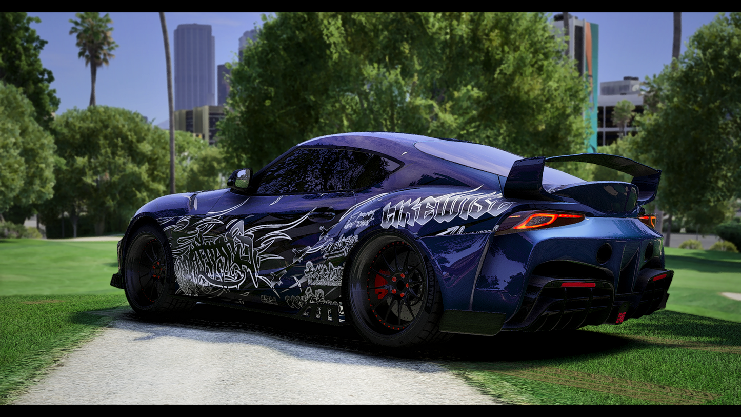 Toyota Supra A90 MK5 Keyvany | Debadged