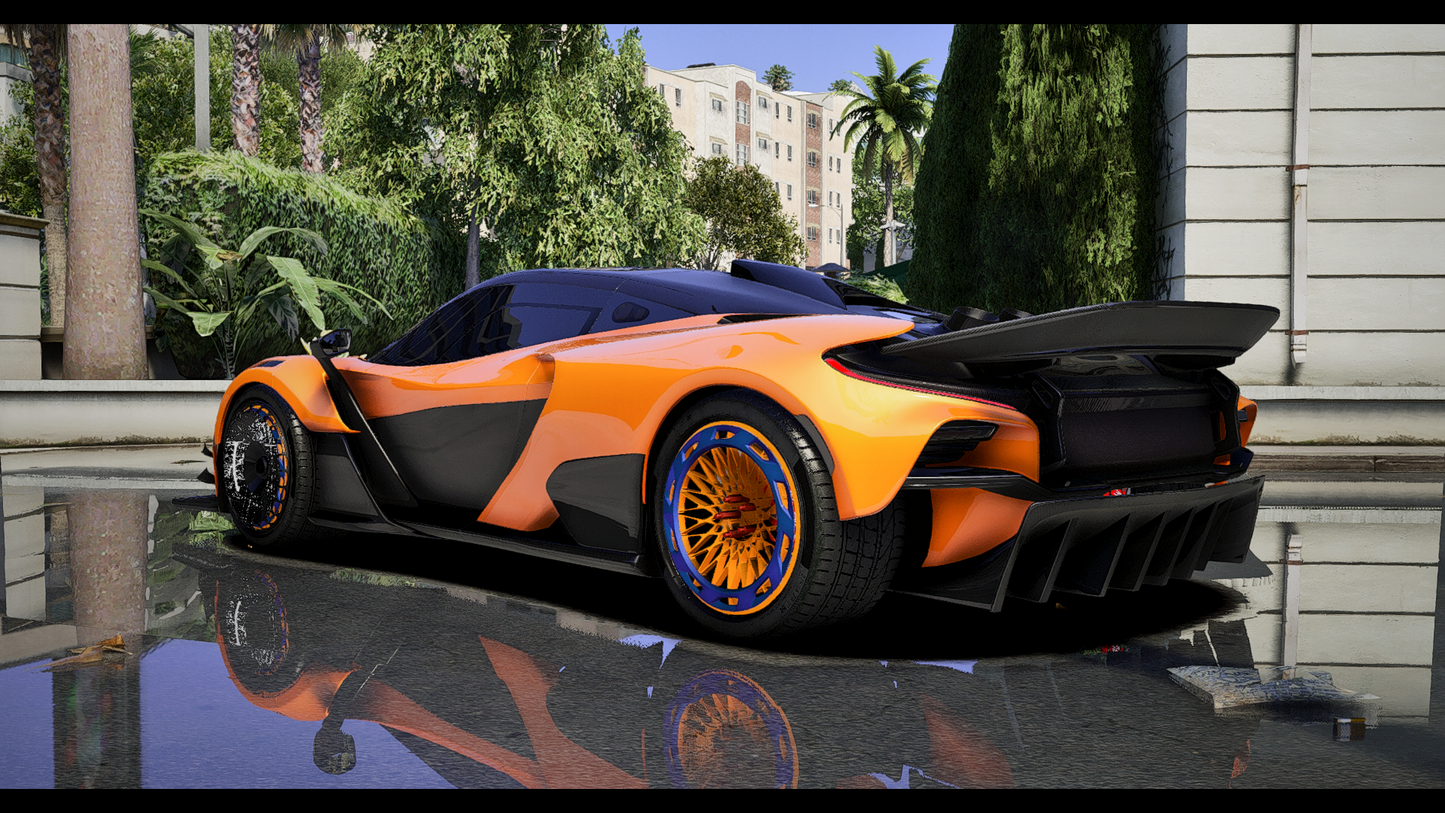 Mclaren W1 GTR | Debadged