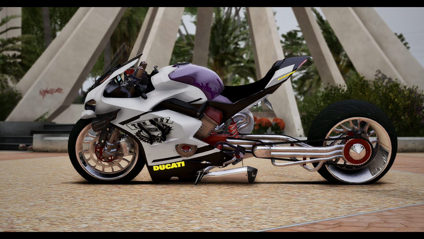 Ducati V4 SL Stretched Drag