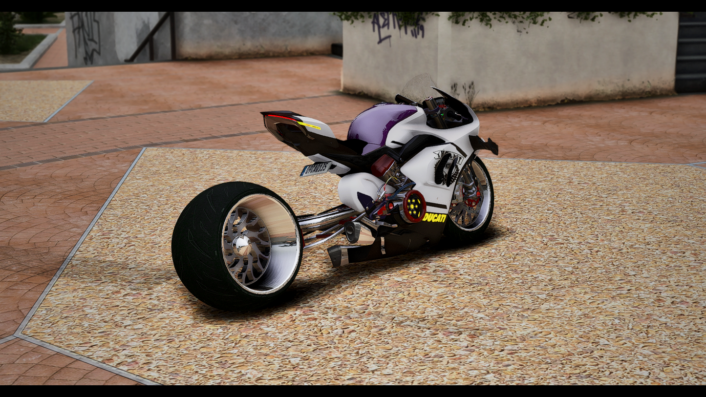 Ducati V4 SL Stretched Drag
