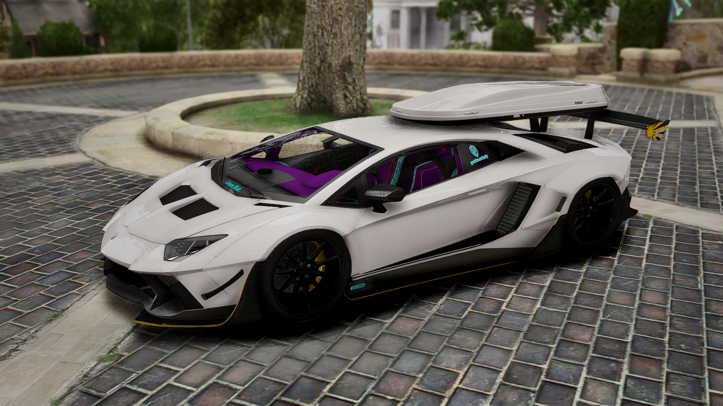 2017 Lamborghini Aventador SV Liberty Walk Twin Turbo