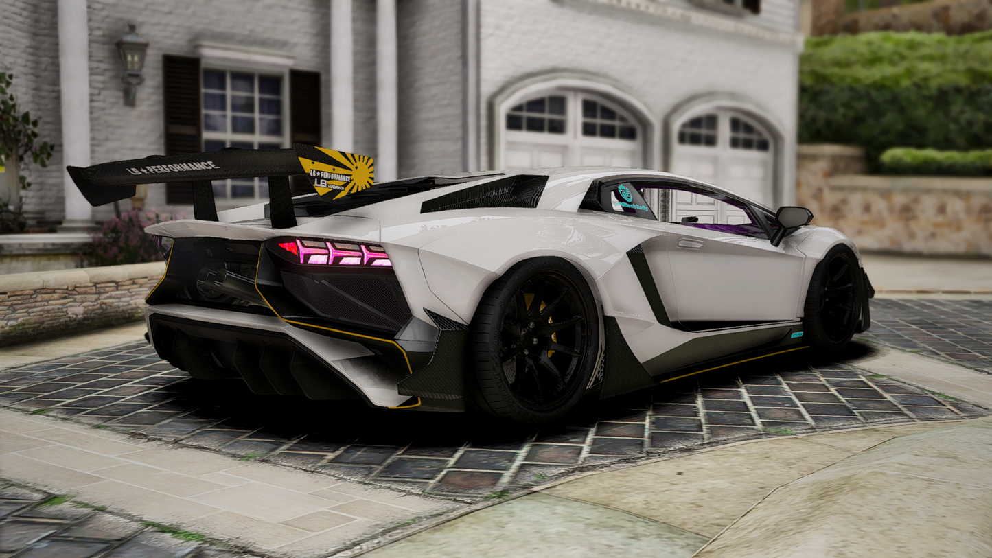 2017 Lamborghini Aventador SV Liberty Walk Twin Turbo