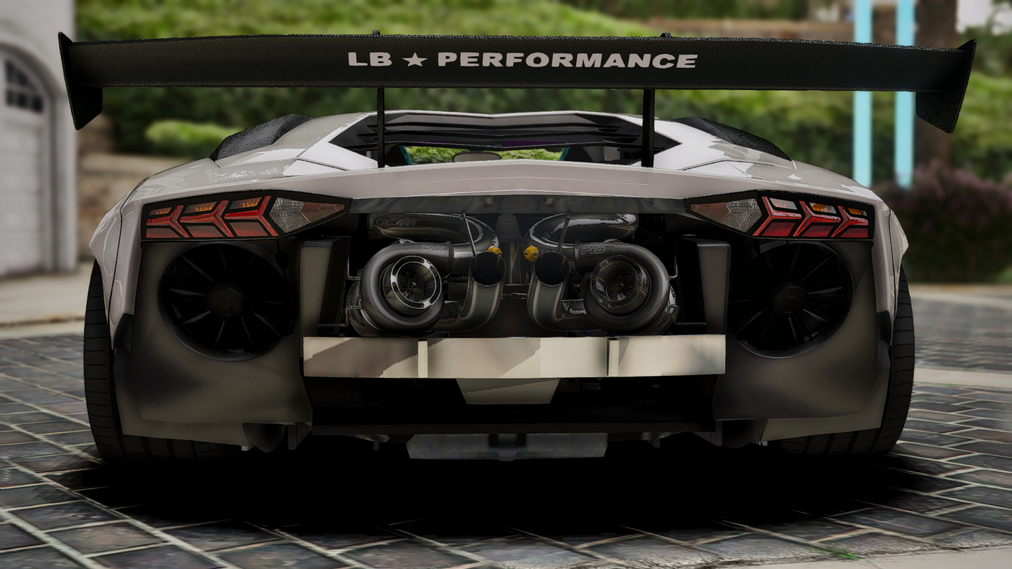 2017 Lamborghini Aventador SV Liberty Walk Twin Turbo