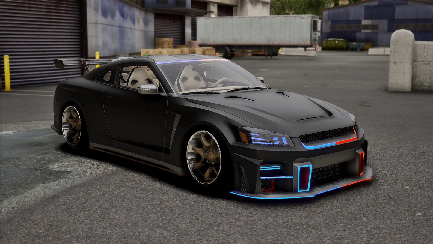2025 Nissan GTR R36 Modern Lights PD | Debadged
