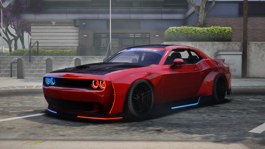 Dodge Challenger Hellcat Beast LEO PD Unmarked | Debadged