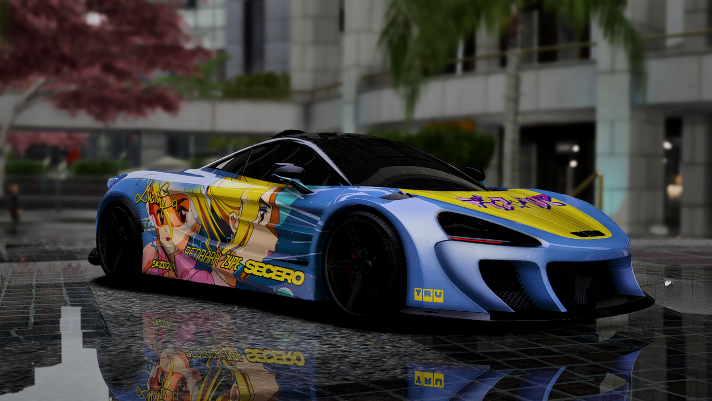 McLaren 765LT Abflug Twin Turbo [+3 Liveries] | Debadged