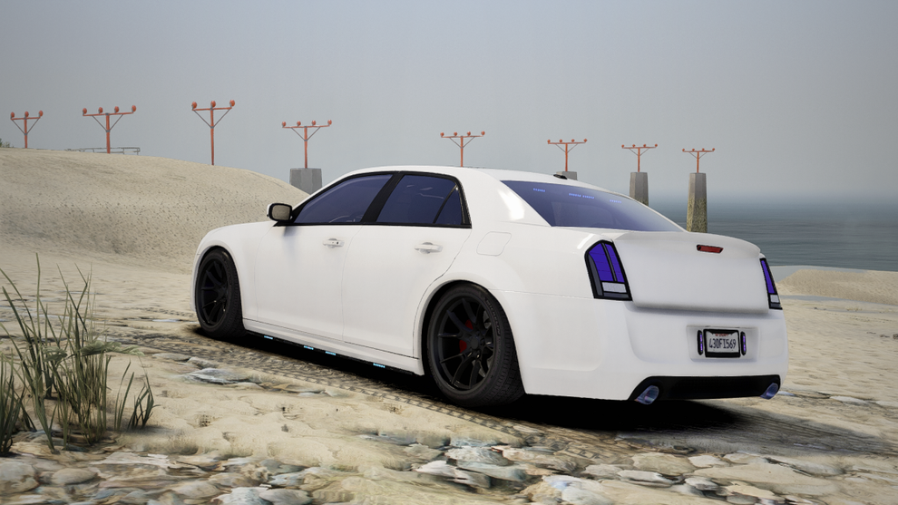 Chrysler 300 Widebody Unmarked PD FiveM | Debadged Undercover Mod ...