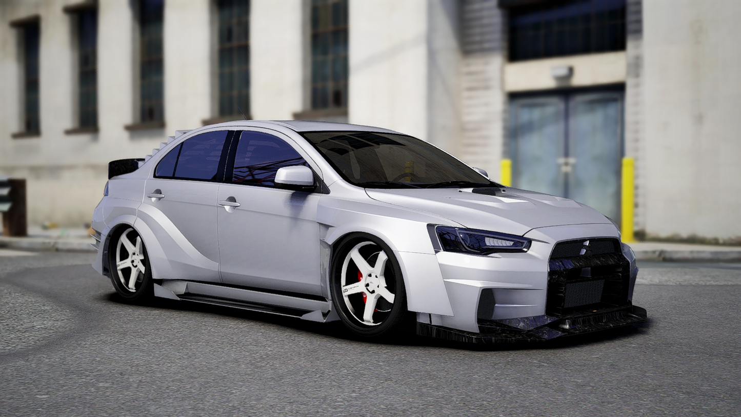 Mitsubishi Lancer Evo X Widebody Concept