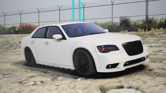 Chrysler 300 Widebody Unmarked PD FiveM | Debadged Undercover Mod ...