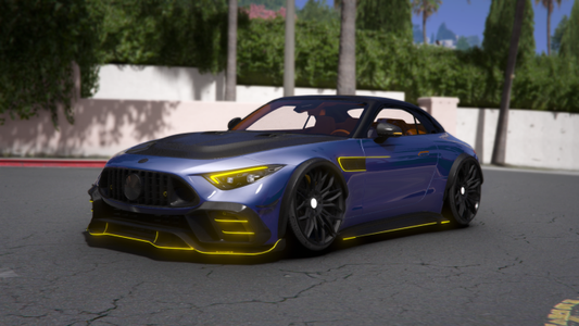 Mercedes-Benz SL63 Mansory [Animated Roof]