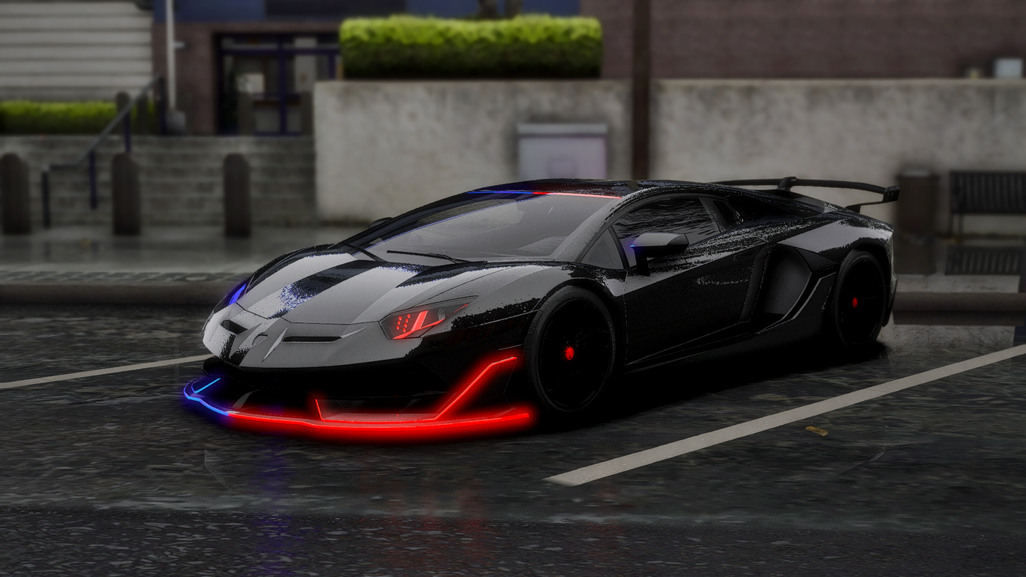 Lamborghini SVJ LEO PD Modern Lights