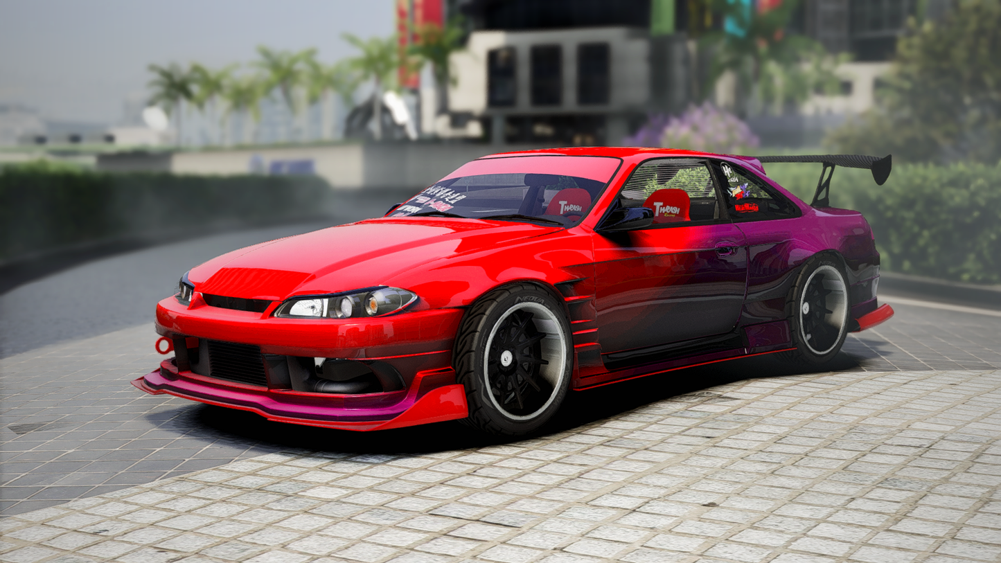 Nissan S14.5 Animal Style JuJu | Debadged | Livery