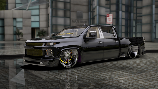 Chevy Silverado 2500HD LTZ Bagged + Bodied | Debadged