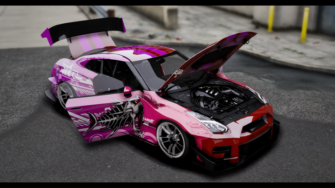Nissan GTR R35 Shark Edition | Debadged