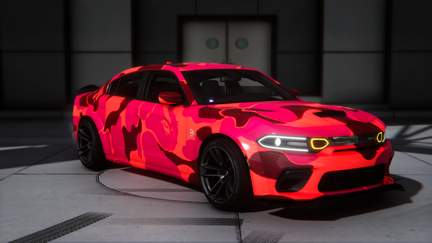 Dodge Charger SRT Hellcat Custom Mafia (+5 Bape Liveries)