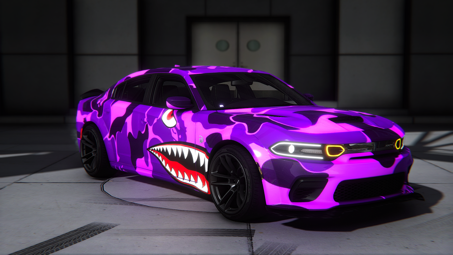 Dodge Charger SRT Hellcat Custom Mafia (+5 Bape Liveries)