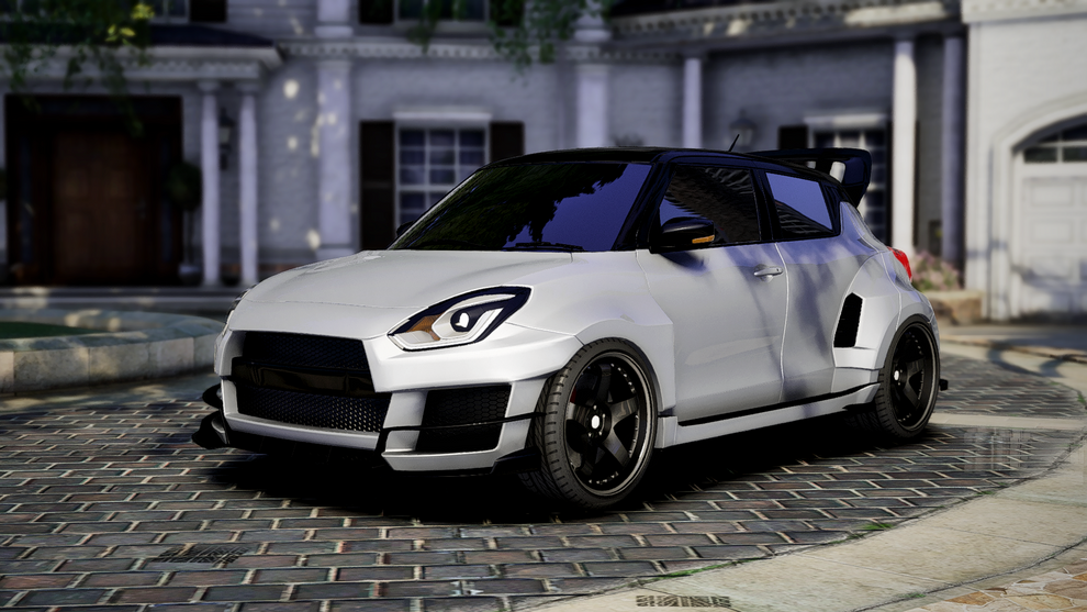 Suzuki Swift GT Hyper | Debadged FiveM Car – Clean JDM Hatch – Capos ...