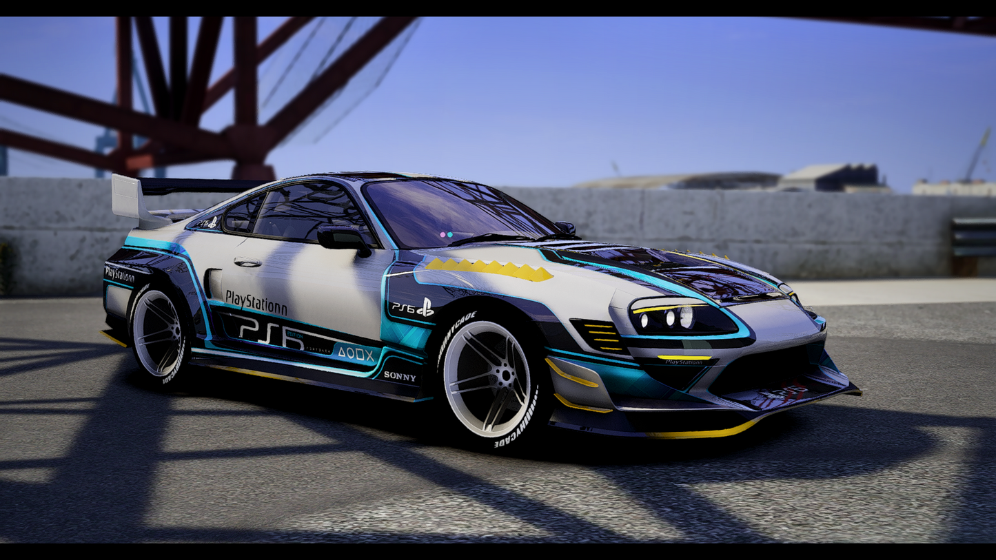 Toyota Supra A90 Hycade PS6 Edition Animated Lights [+100 Tuning Parts] | Debadged